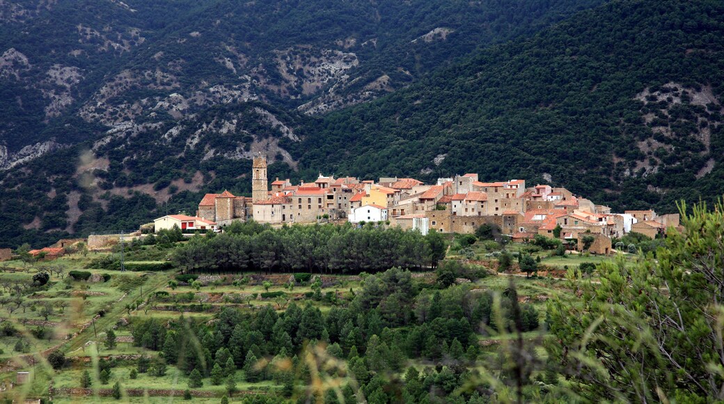 One of spanish city in mountain