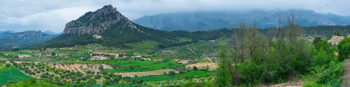 San Salvador Monastery, Horta de San Joan Village, The Ports, Terres de l'Ebre, Tarragona, Catalunya, Spain
