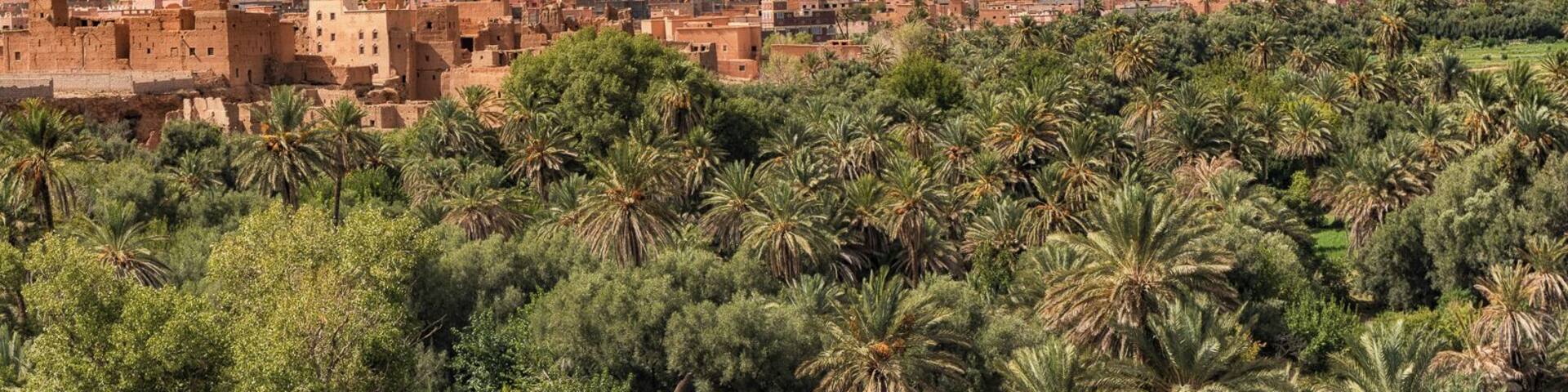 The town of Boumalne Dades in the Dades Valley, Morocco.