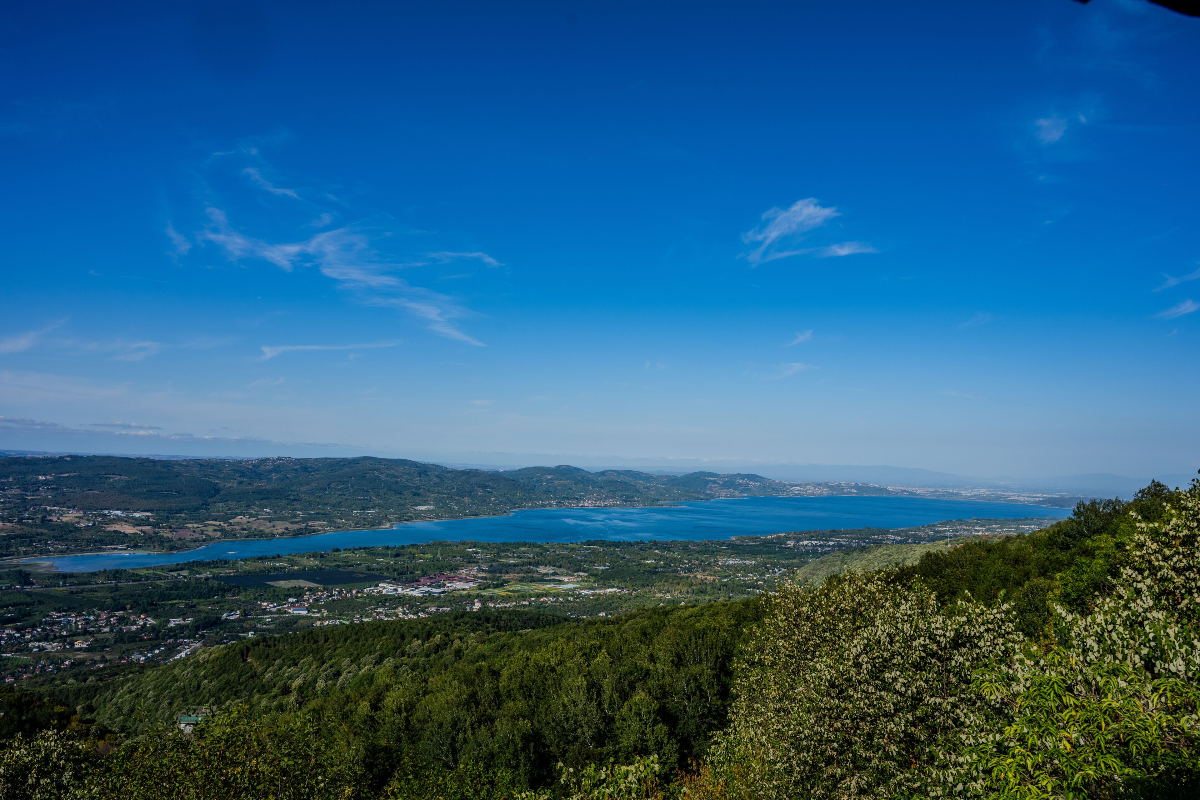 Scenic view of Sapanca Lake from Kartepe