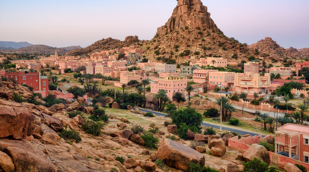Tafraoute town in Souss-Massa region, Morocco