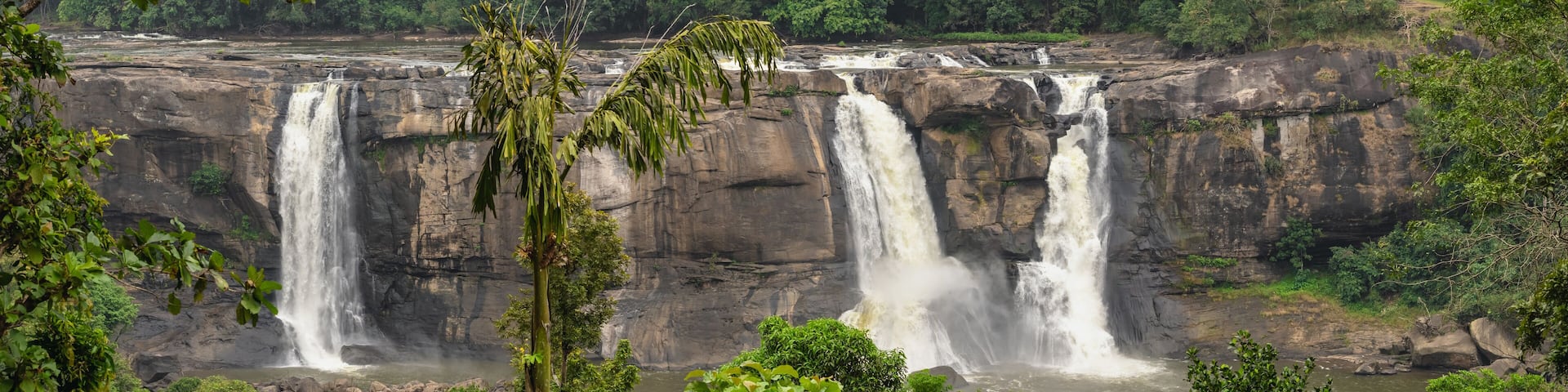 Athirappilly waterfalls in Kerala, India