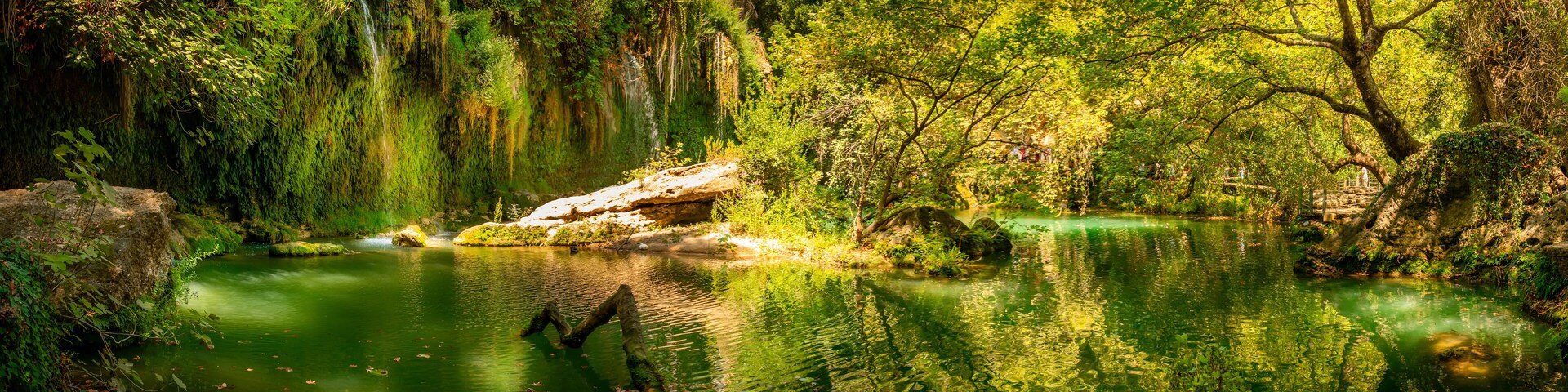 Kursunlu waterfall in Antalya Turkey
