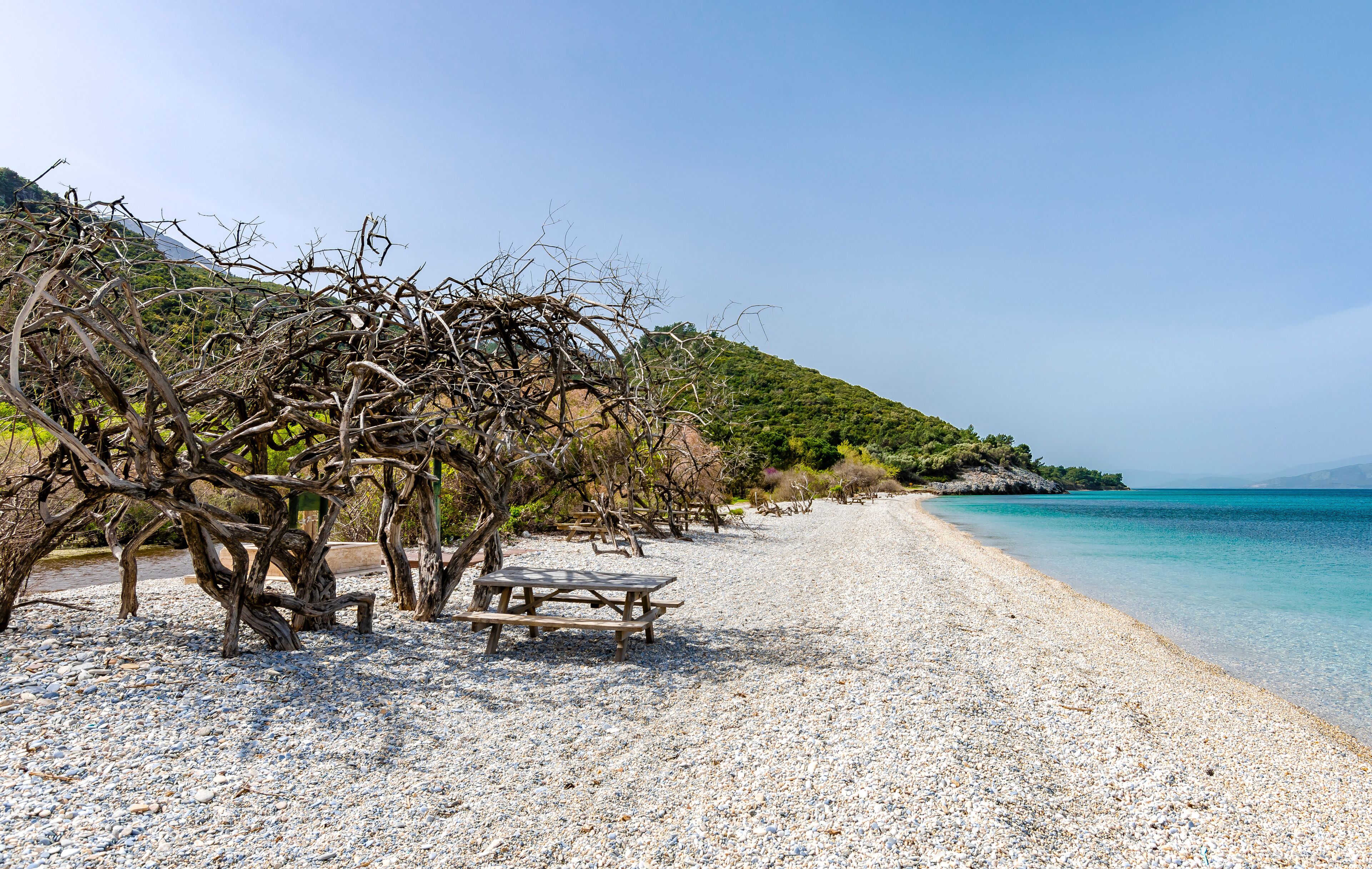 Dilek Peninsula National Park in Kusadasi Town of Turkey.