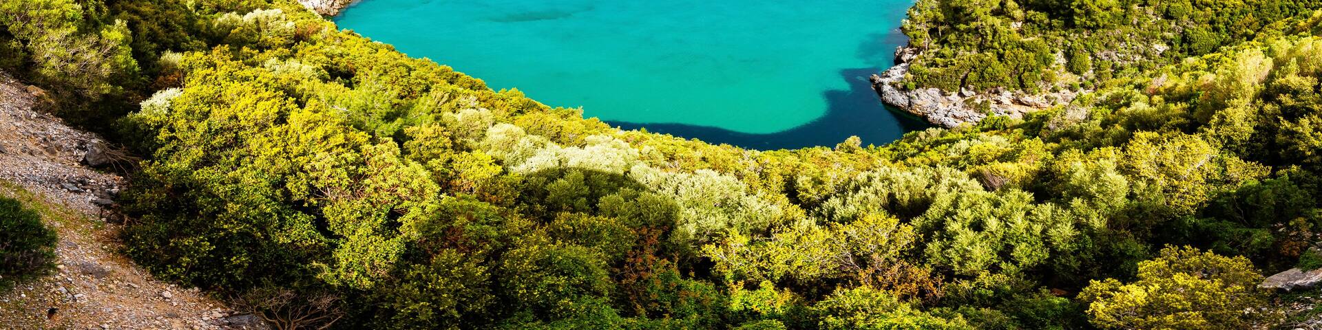 Dilek Peninsula National Park in Kusadasi Town of Turkey.