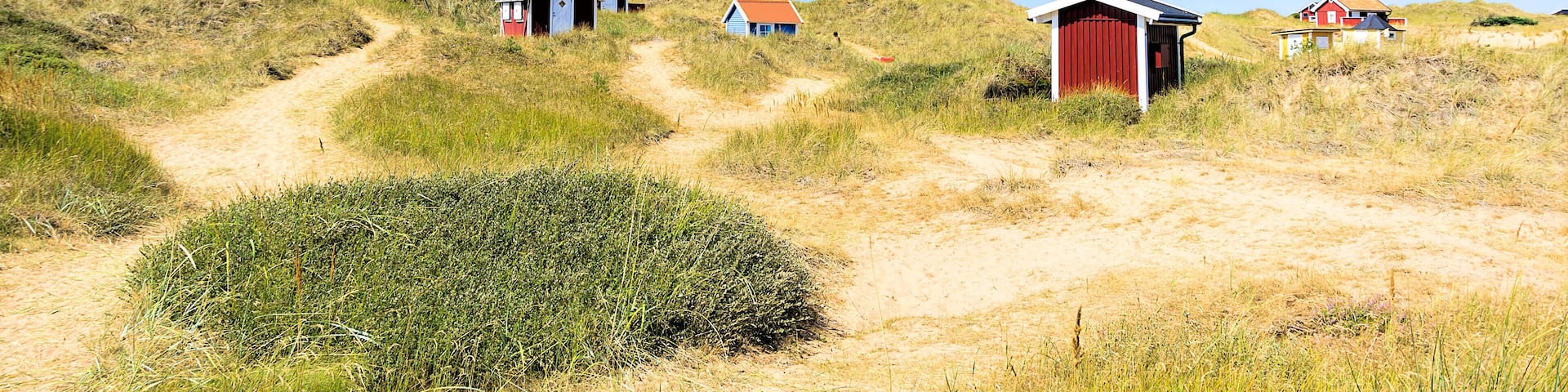 Am Strand von Mellby, Schweden