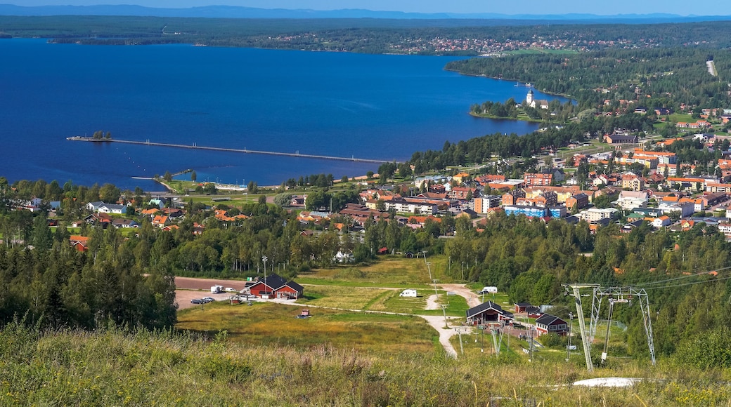 Panorama view from Rattvik village in sweden