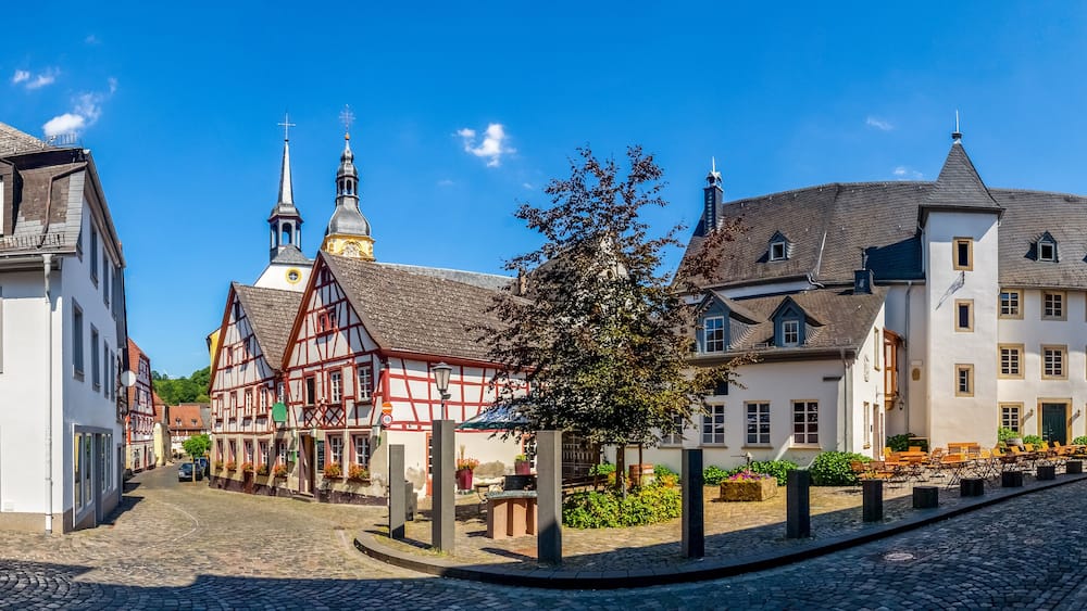 Altstadt, Meisenheim, Rheinland-Pfalz, Deutschland