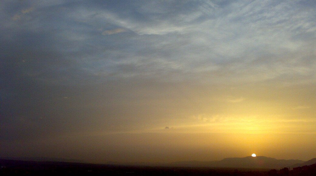 Atardecer en el reino de Granada