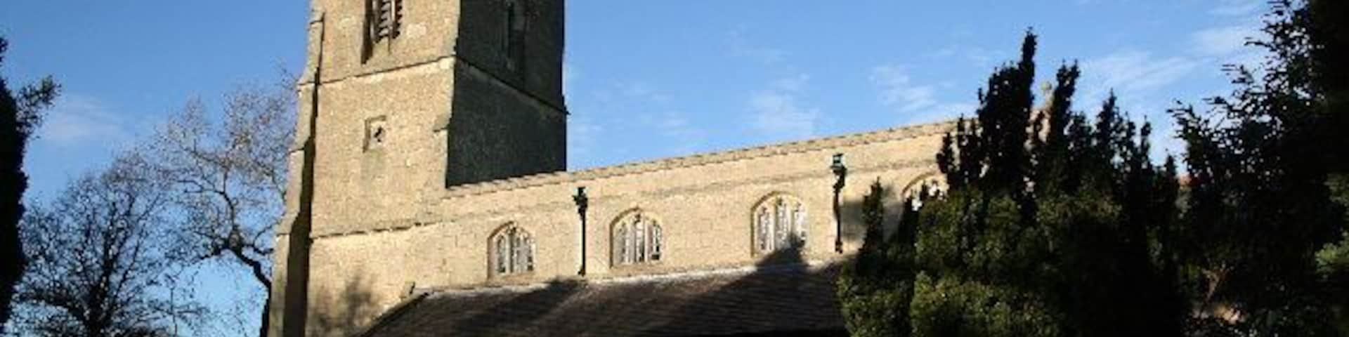 St.Andrew's church, Immingham, Lincs. Hidden amongst the modern housing, docks and oil refineries, St.Andrew's has a Perpendicular exterior and Norman & 13th century work inside.