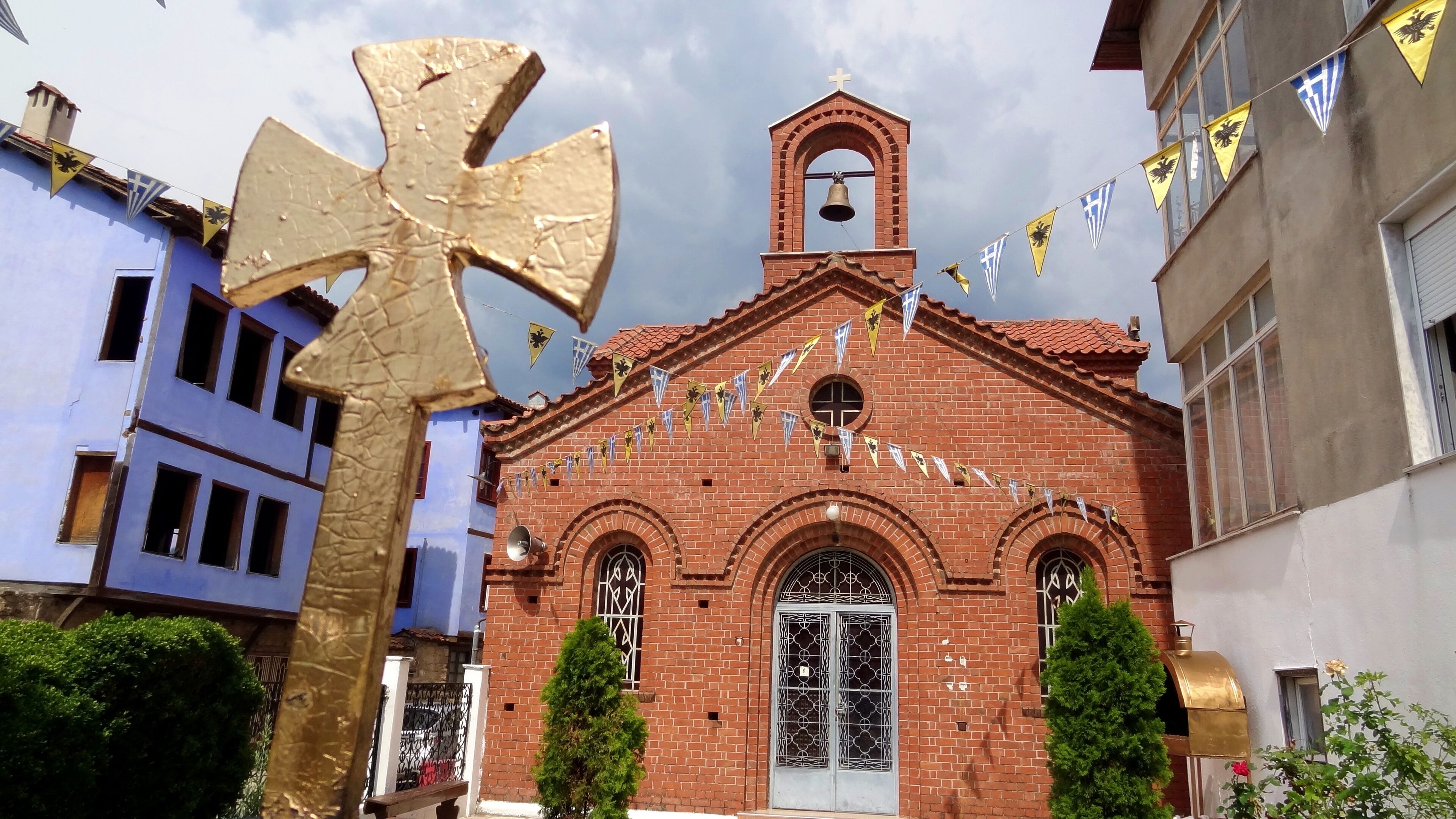 Petite église à Édessa, Grèce, Macédoine
