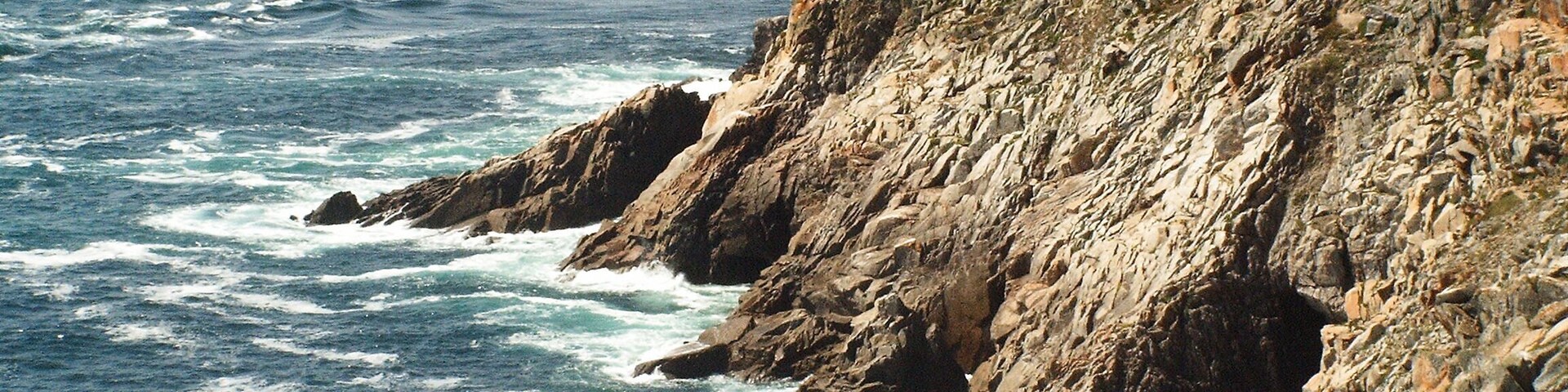 Felsformationen am Pointe du Raz in der Bretagne