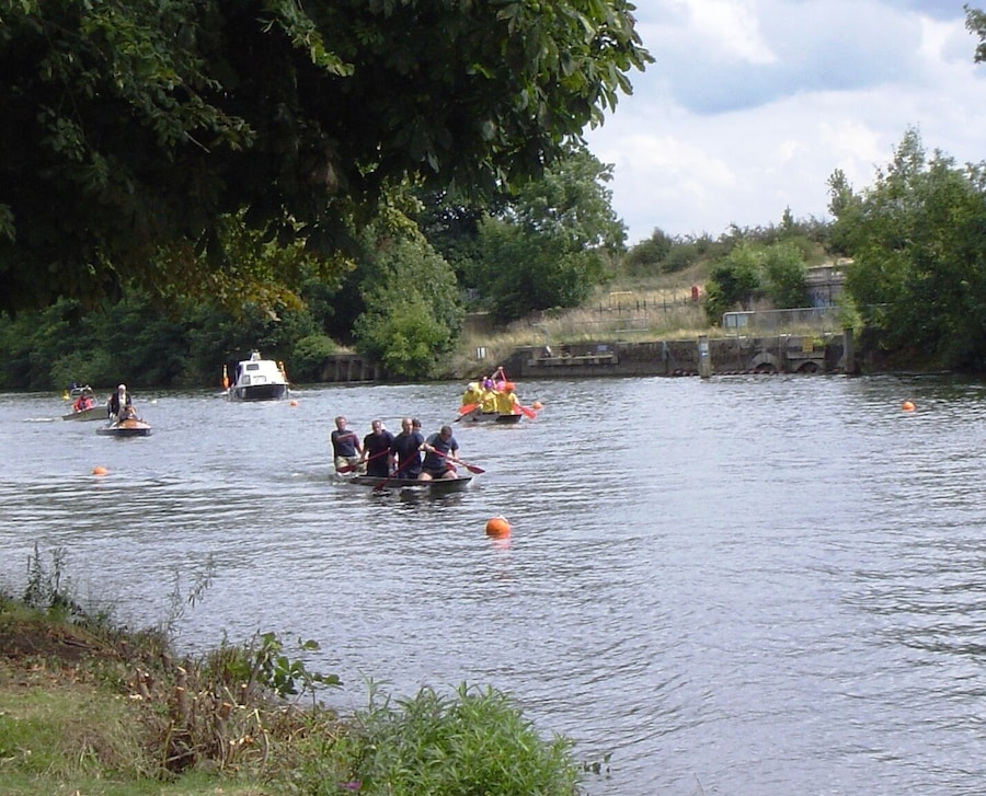 Dongola Race at Sunbury Amateur Regatta