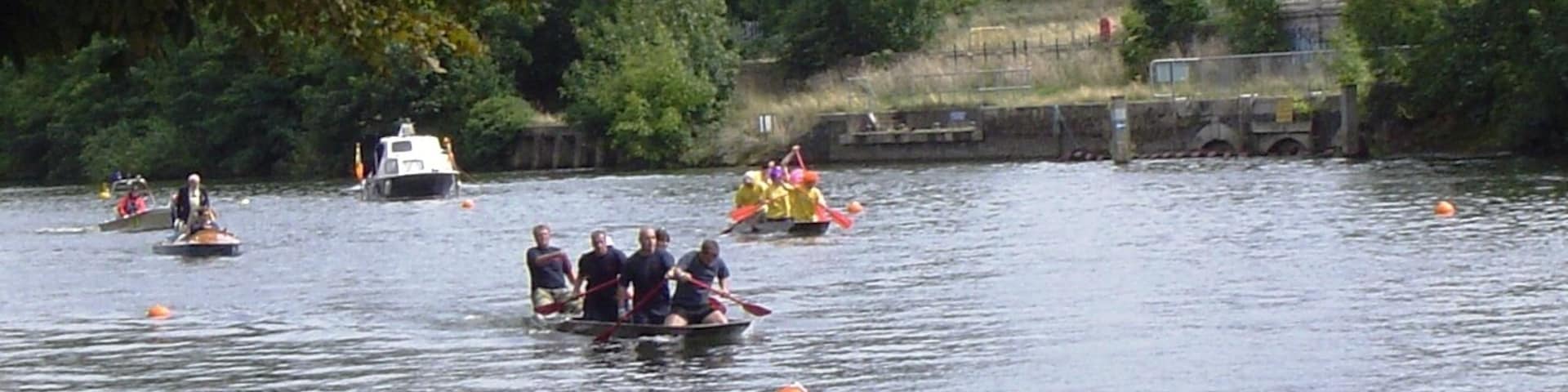 Dongola Race at Sunbury Amateur Regatta