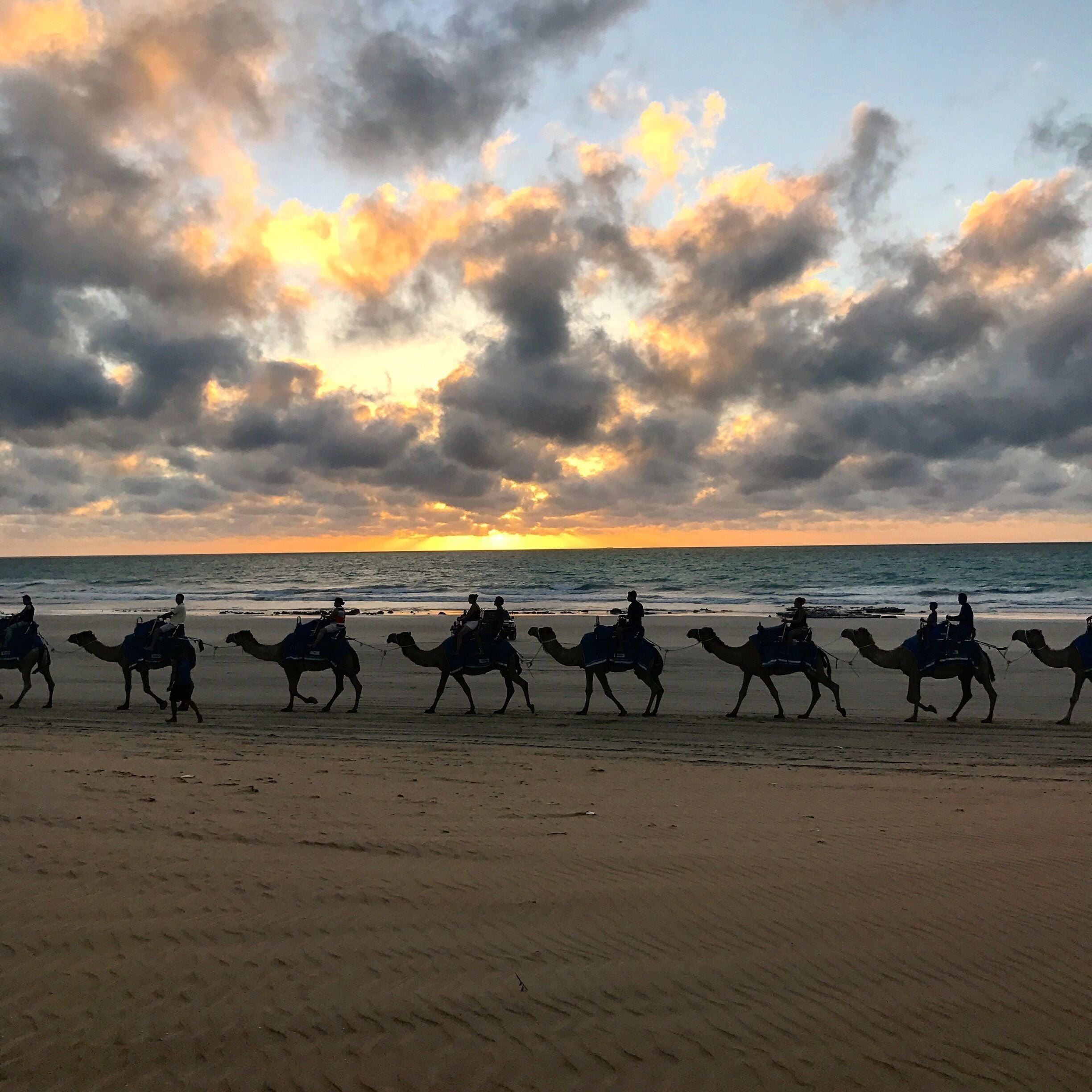 Classic sunset at Cable Beach, Broome (Western Australia) • nov 2016