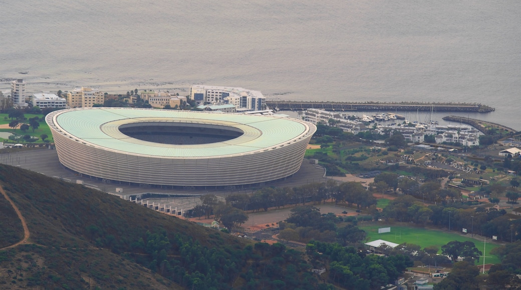 Cape Town Stadium which includes a city