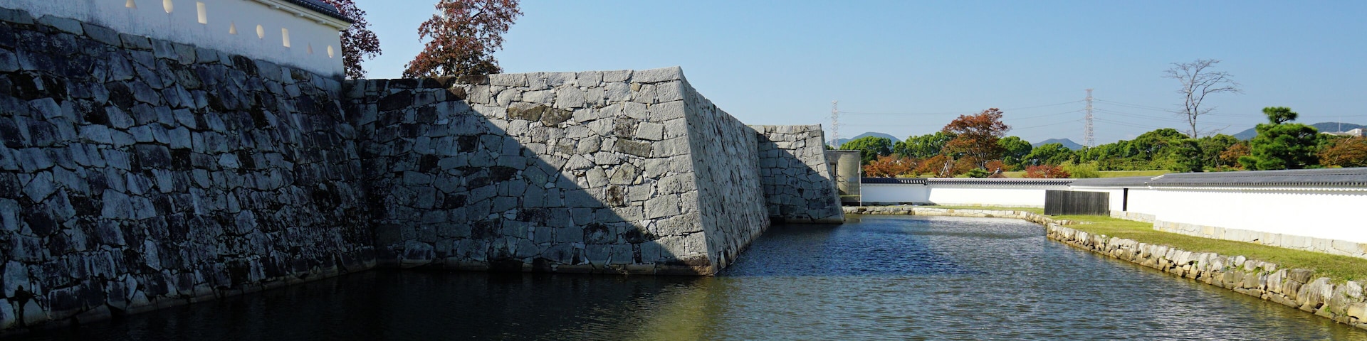 Akō Castle in Ako, Hyogo prefecture, Japan.