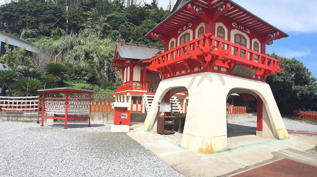 Here has a temple talk about Urashima Taro ⛩.
Taken at July 2rd, 2016.