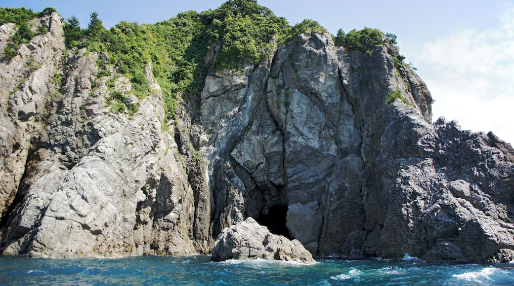 Ryugu-domon of Tajima mihonoura in Shinonsen, Hyogo prefecture, Japan