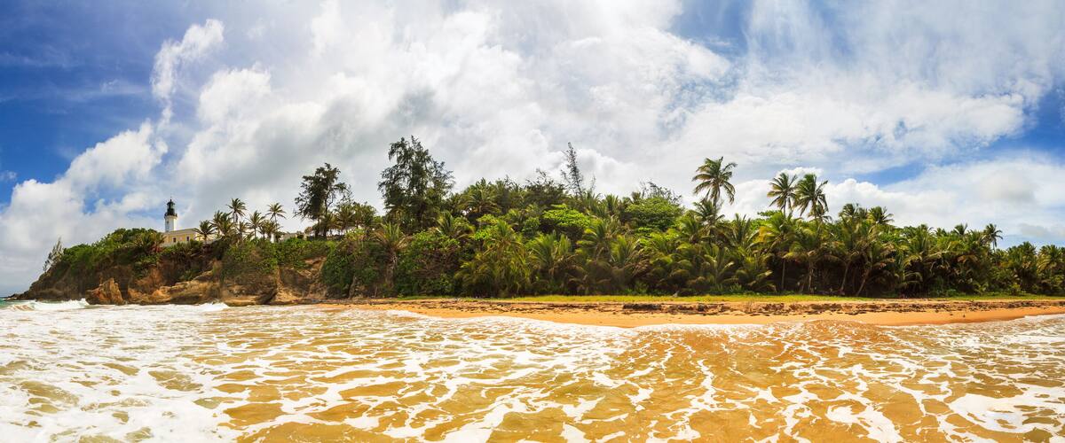 Beautiful panorama of the beautiful tropical island of Puerto Rico; Shutterstock ID 419173465; purchase_order: SP-1269 HA 2018 Batch 1; Order: ; client: ; other: