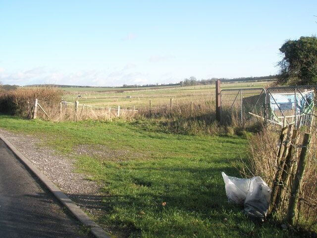 View north east from Green Lane