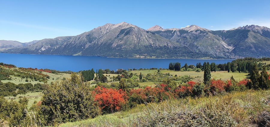 Spring in Huechulafquen Lake, Junin de los Andes, Argentina