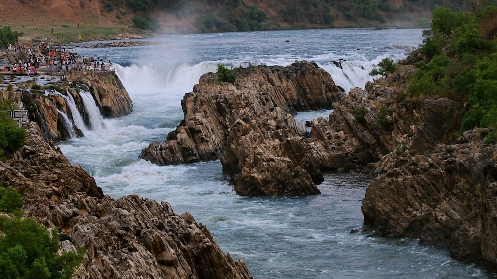 Waterfall panorama