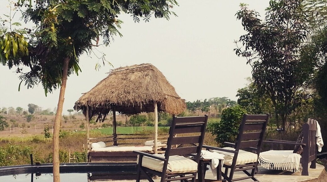 It was an awesome stay at the Bison wilderness resort, amidst nature , in the middle of the Bandipur forest (Karnataka) facing the river Kabini. This resort is eco friendly and runs on Solar energy entirely. A Perfect place for nature lovers.