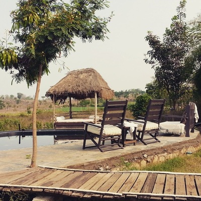 It was an awesome stay at the Bison wilderness resort, amidst nature , in the middle of the Bandipur forest (Karnataka) facing the river Kabini. This resort is eco friendly and runs on Solar energy entirely. A Perfect place for nature lovers.