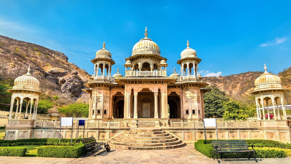 Royal Gaitor, a cenotaph in Jaipur - Rajasthan, India