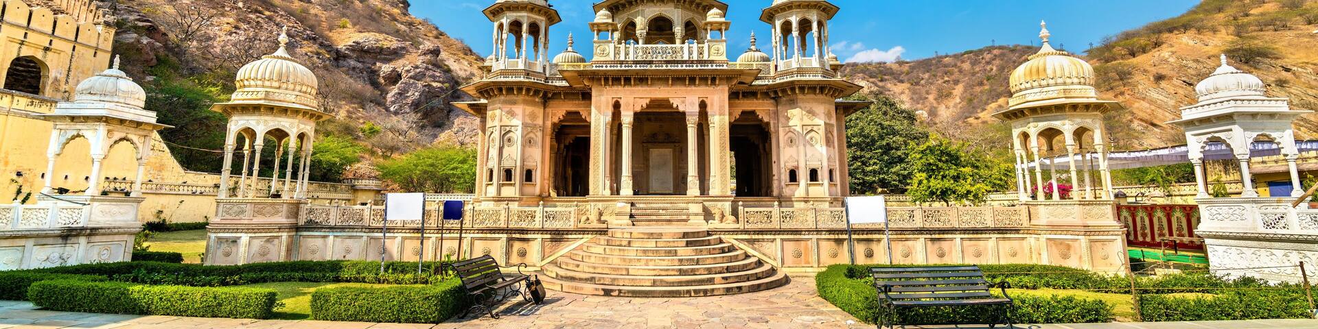 Royal Gaitor, a cenotaph in Jaipur - Rajasthan, India