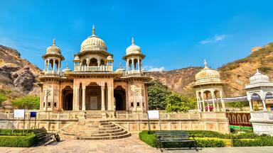 Royal Gaitor, a cenotaph in Jaipur - Rajasthan, India