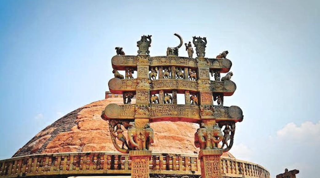 Another view of the beautiful sanchi Stupa…
#architecture