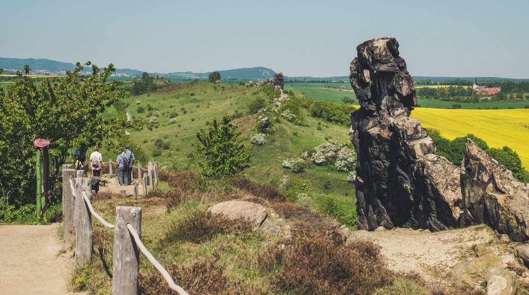 The Königstein as one part of the Teufelsmauer.