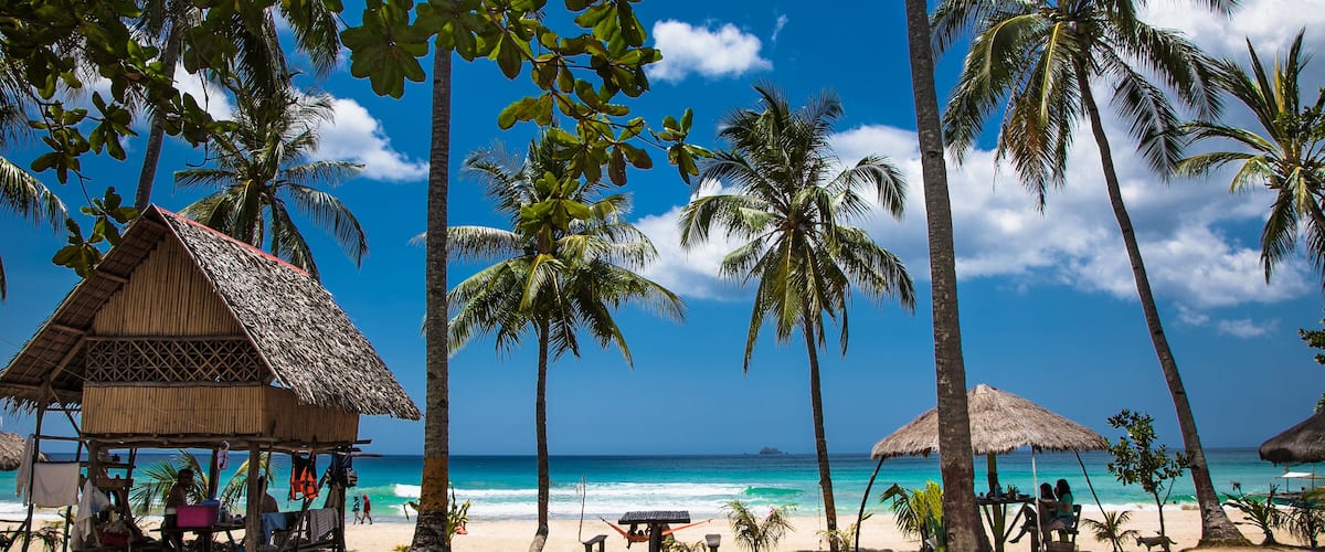 Sabang beach, Puerto Princesa, Palawan island. Philippines ., Shutterstock ID 778219450, Purchase Order: SP-1984, Order Number: SP-1984 Go Guides, Client/Licensee: Hotels.com, Other: Lee Ban Twan