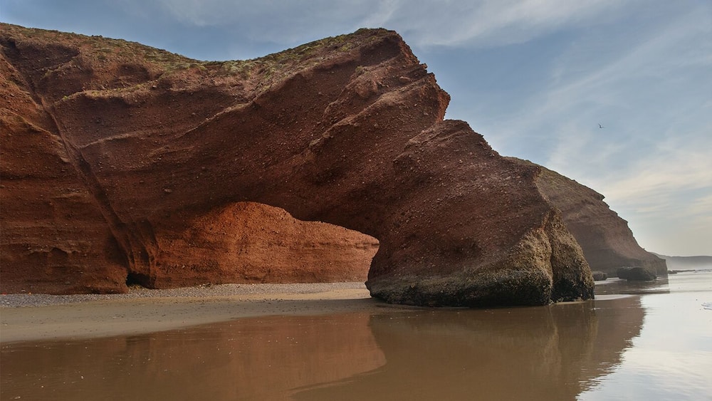 Legzira beach, Atlantic coast, Morocco