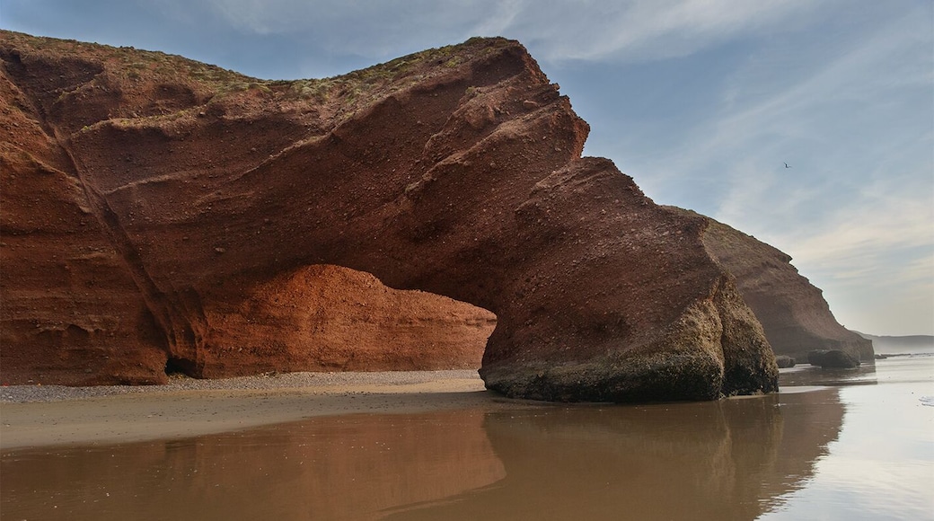 Legzira beach, Atlantic coast, Morocco