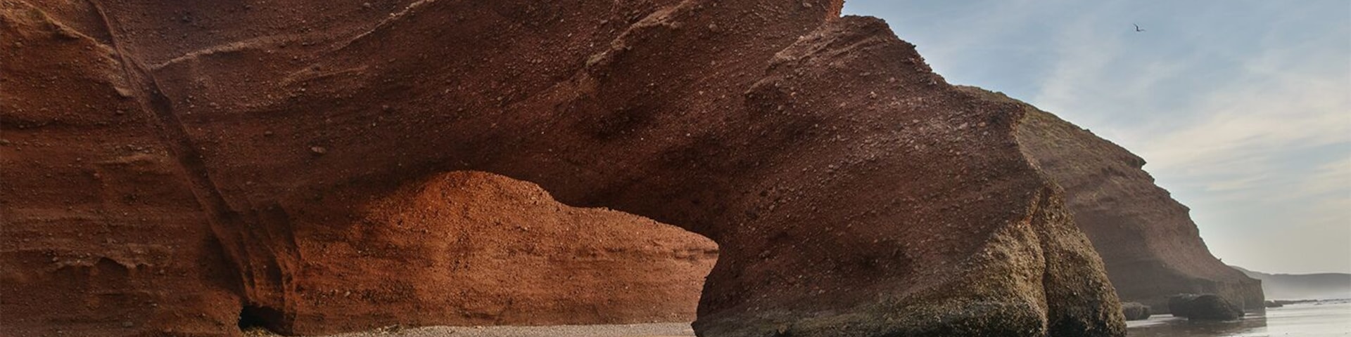 Legzira beach, Atlantic coast, Morocco