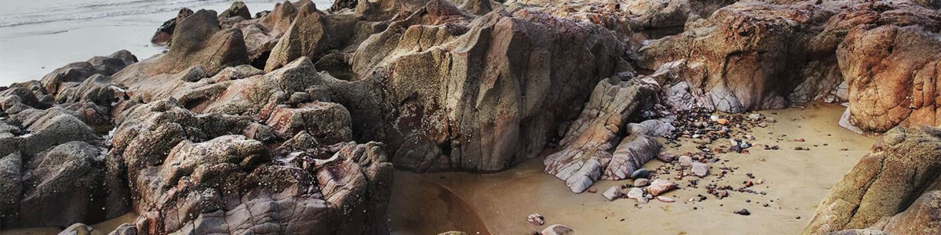 Legzira beach, Atlantic coast, Morocco