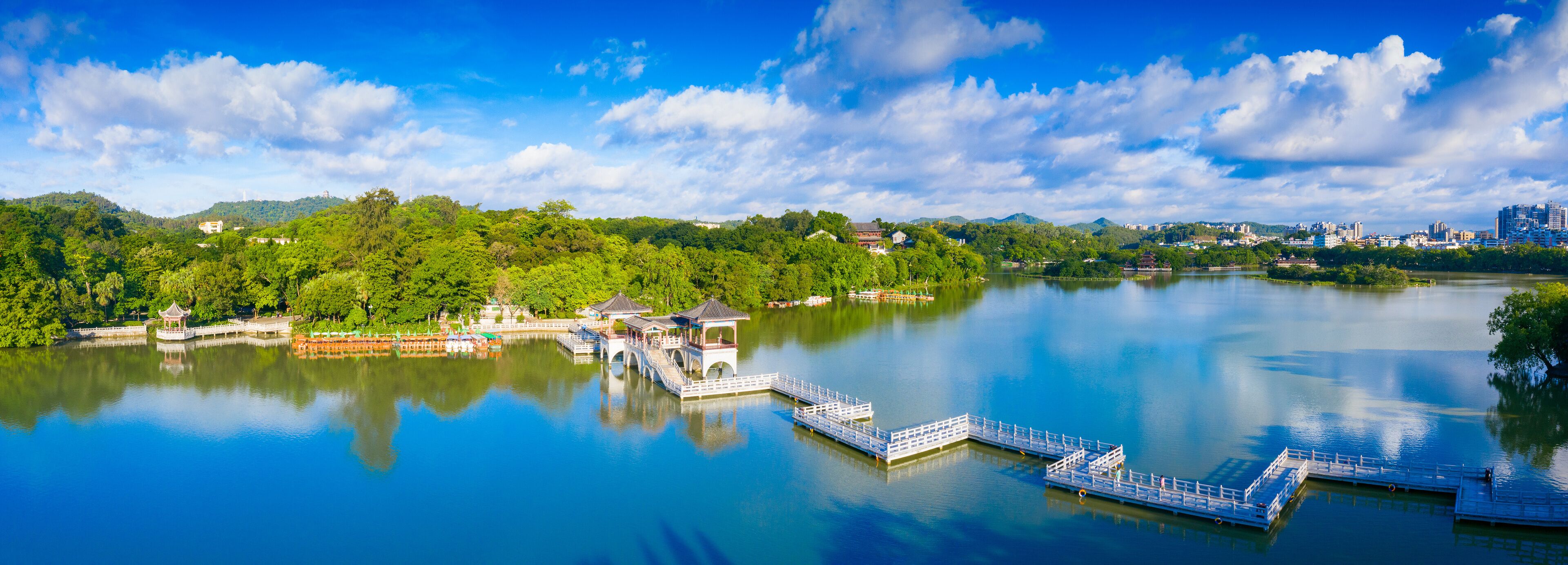 West Lake scenic spot, Huizhou City, Guangdong Province, China