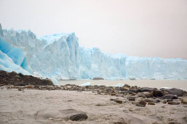 パンタゴニア地方 どの含み 小石のビーチ と ビーチ