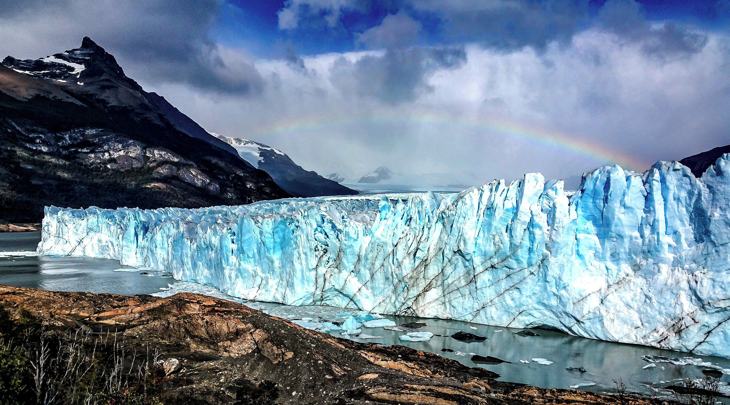 The impressive Perito Moreno glacier in Patagonia