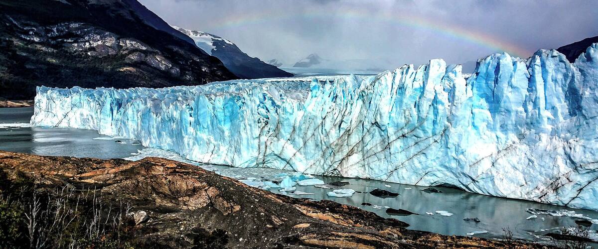 The impressive Perito Moreno glacier in Patagonia