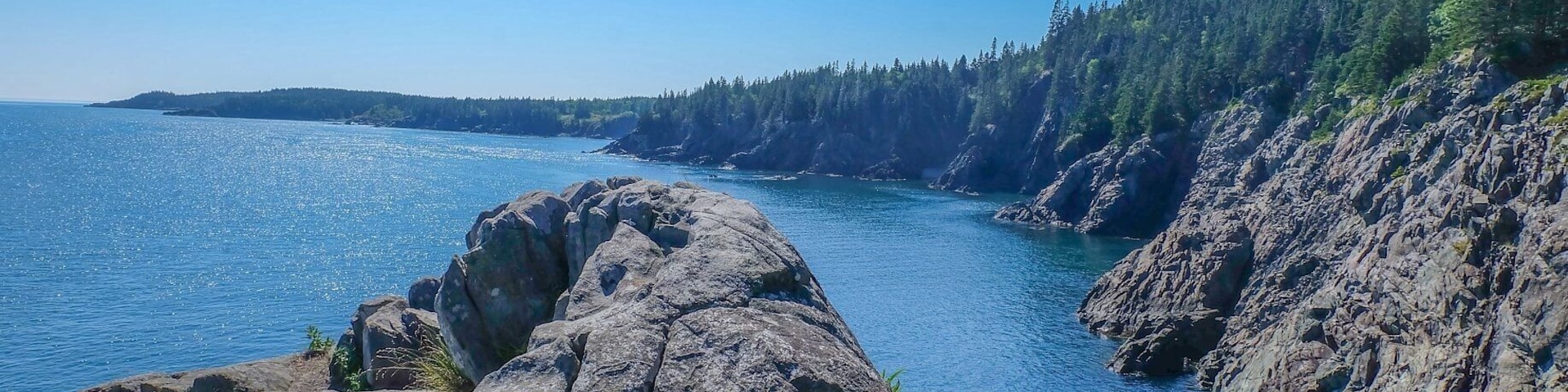 We did a portion of the bold coast cutler overlook trail and that enough! We got to the overlook and were rewarded with these beautiful sights! #trail #hiking #maine #coast