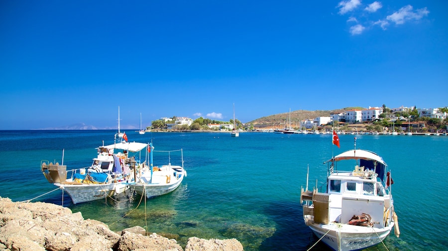 Datca Færgehavn og byder på en marina