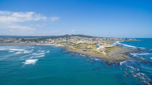 View of Pichilemu aerial
