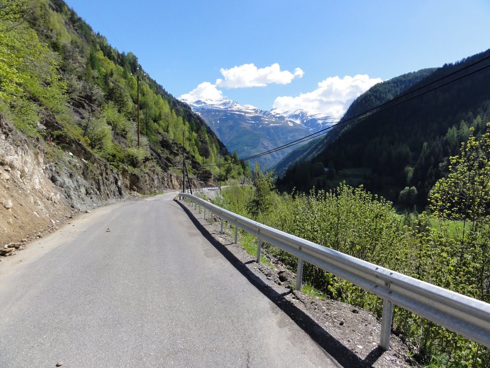 View from Roya to Pointe de Costa Plana