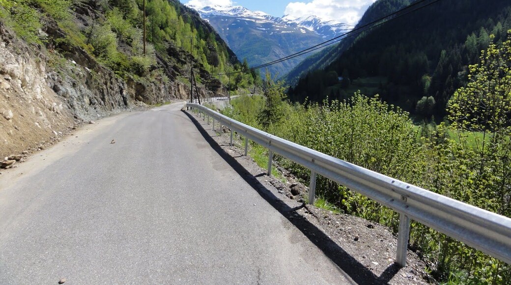 View from Roya to Pointe de Costa Plana