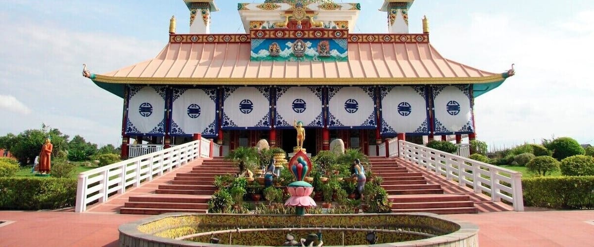 The German temple in Lumbini, there are several different temples along the main strip, this one was particularly beautiful on the inside but sadly no photos were allowed.
#architecture