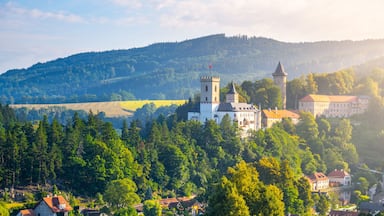 Rozmberk - romantic castle in South Bohemia